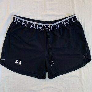 Under Armour Black Athletic Performance Shorts
